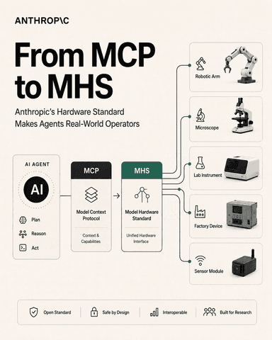 From MCP to MHS: Anthropic’s Hardware Standard Makes Agents Real-World Operators