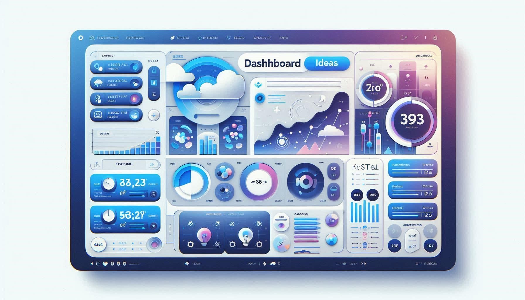 SaaS Dashboard Concept Generator (KPI Cards, Charts & Layout Ideas)