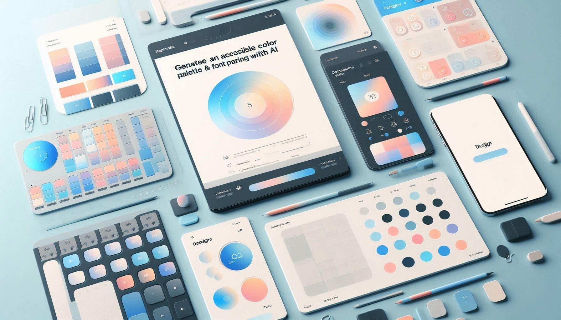 Generate an Accessible Color Palette & Font Pairing with AI