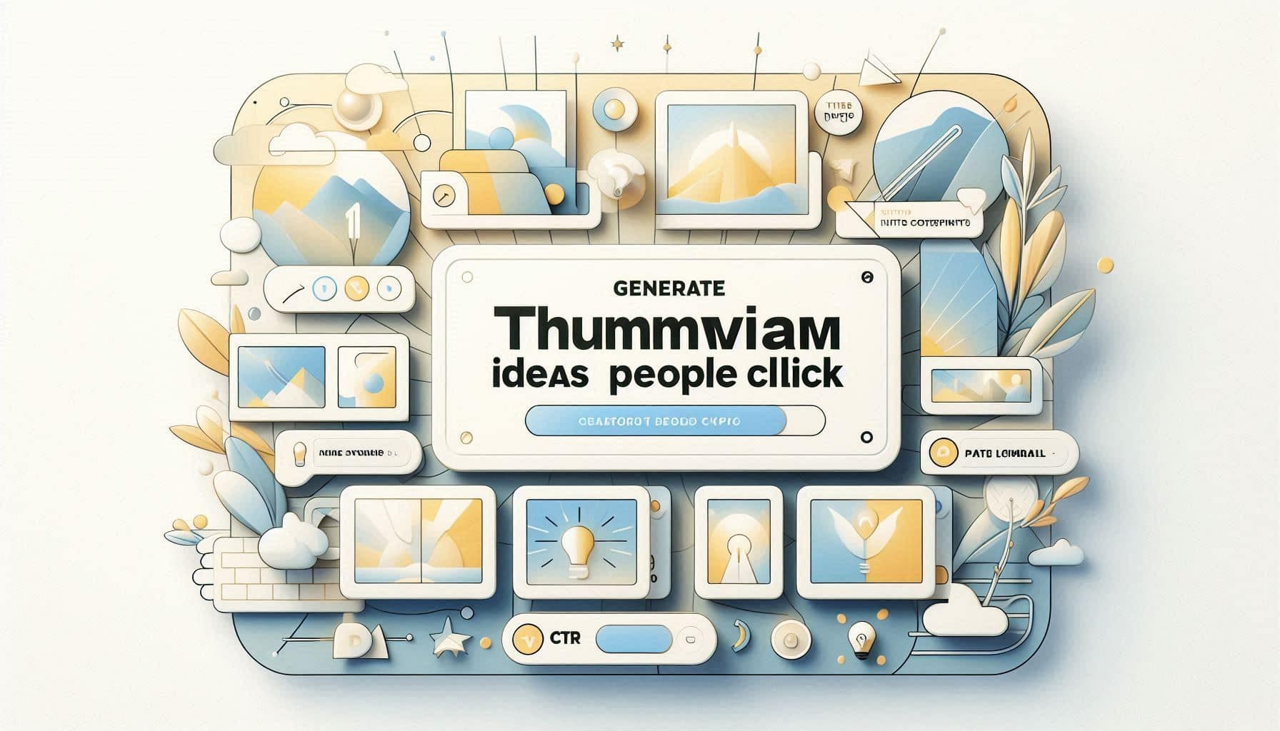 Generate Thumbnail Ideas That People Actually Click