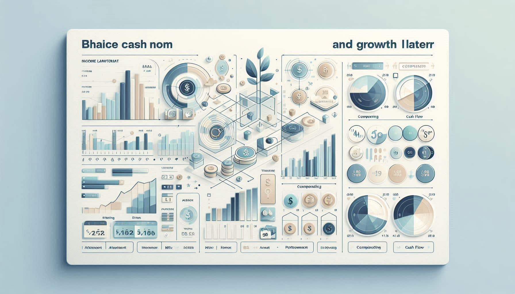 Short-Term vs Long-Term Income Mix Planner (Balance Cash Flow and Compounding Revenue)