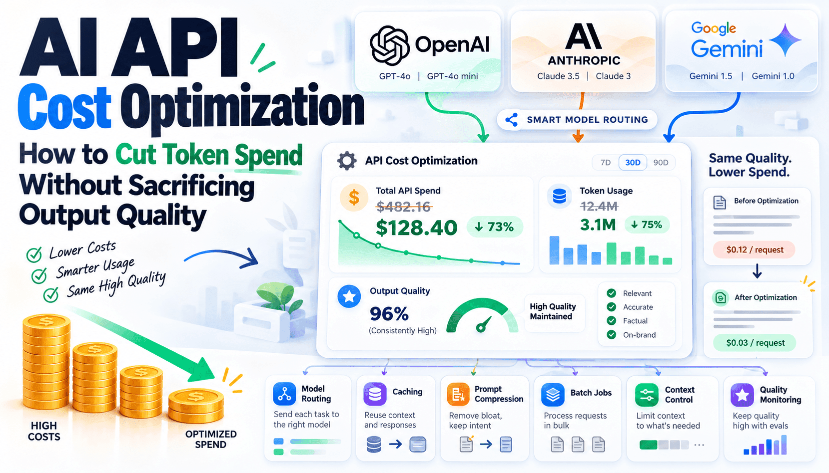 AI API Cost Optimization: Cut Token Spend Without Sacrificing Output Quality
