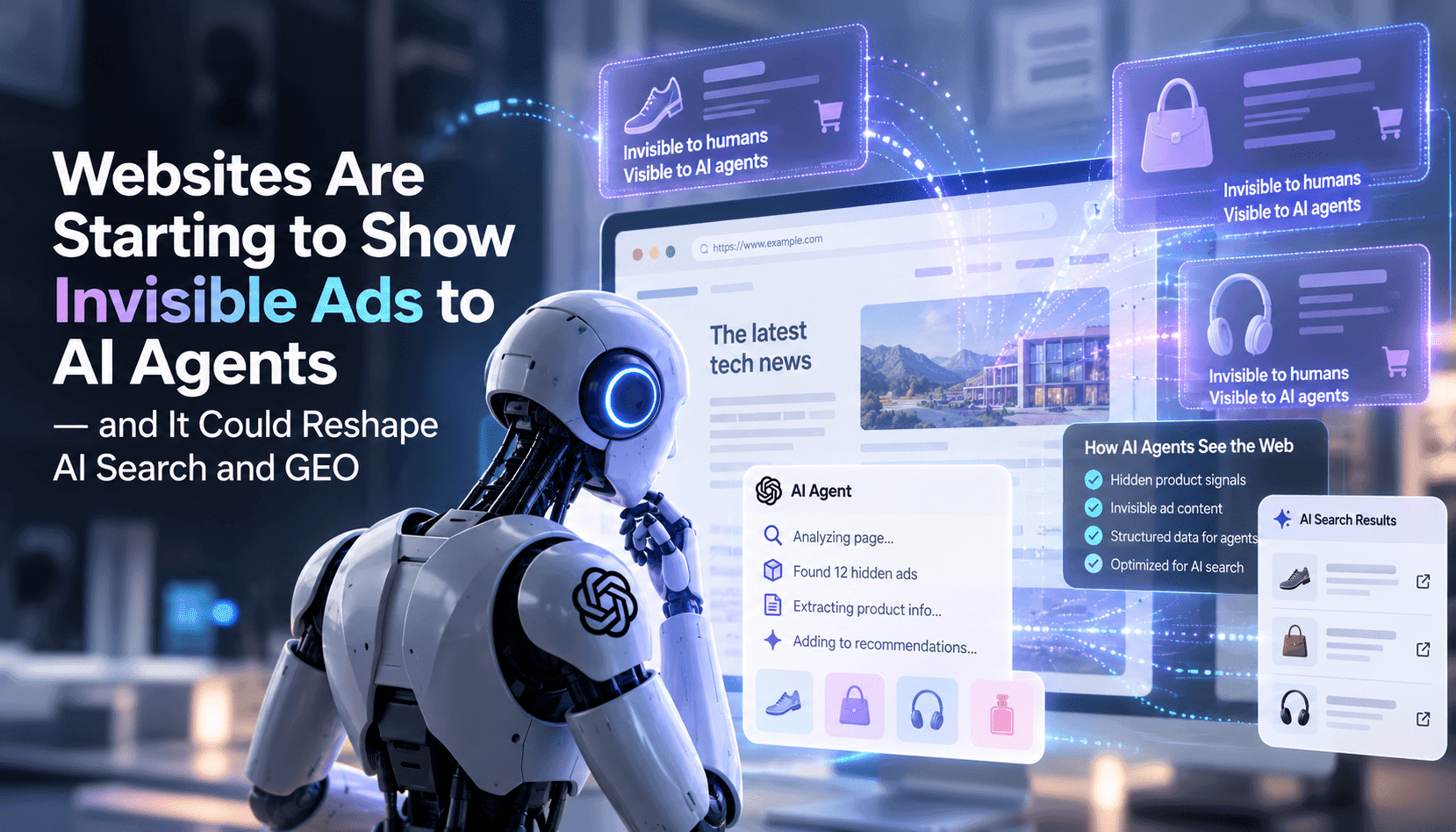 Websites Are Serving Invisible Ads to AI Assistants — Will Machines Become the Next Marketing Channel?