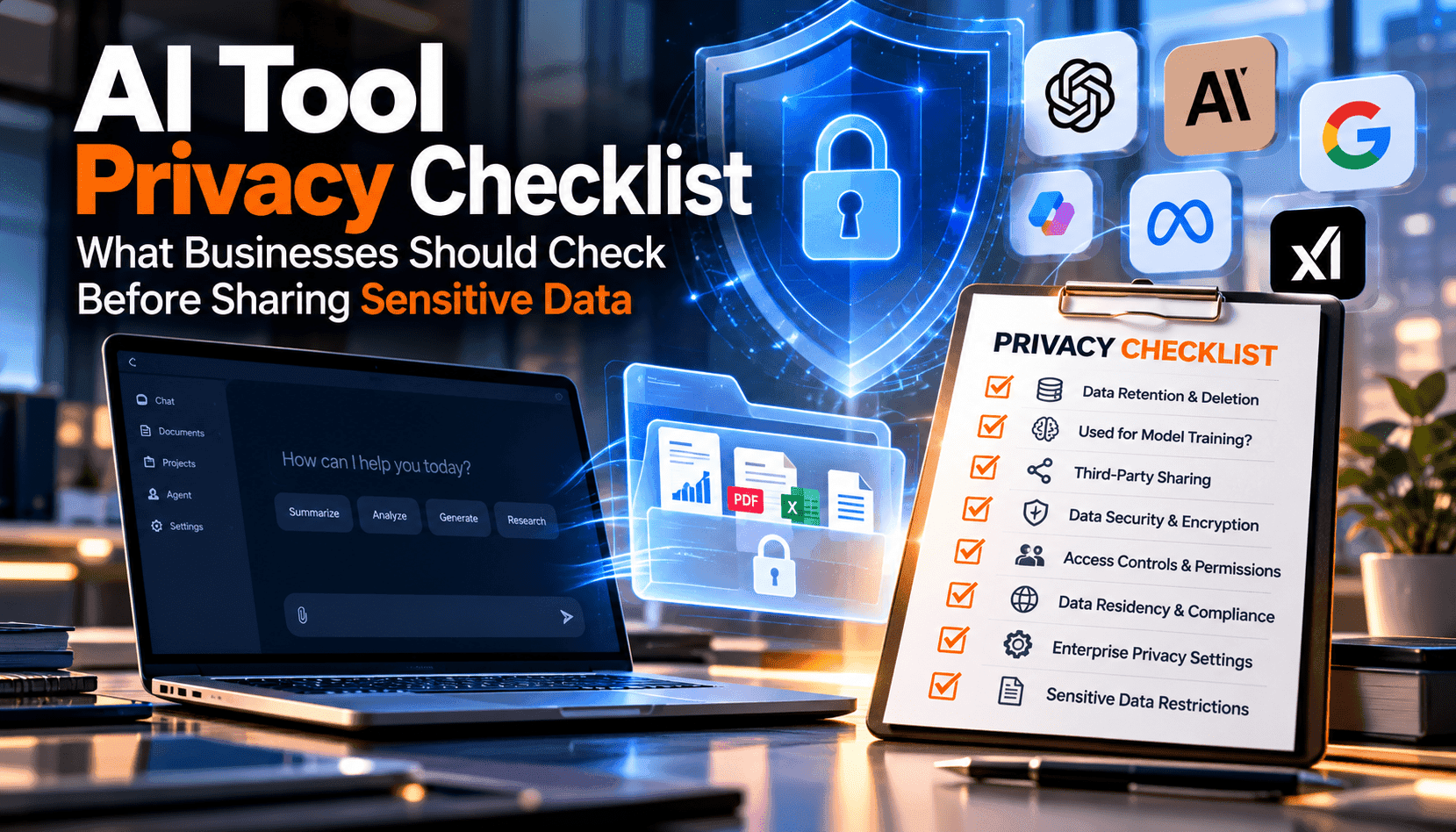 AI Tool Privacy Checklist: What to Verify Before Staff Upload Sensitive Data