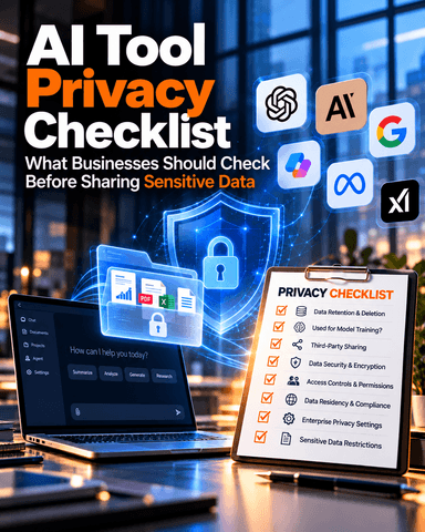 AI Tool Privacy Checklist: What to Verify Before Staff Upload Sensitive Data