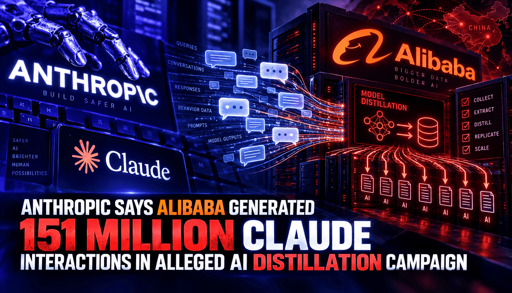 Anthropic Says Alibaba Drove 151M Claude Calls in Alleged Industrial-Scale Distillation Effort