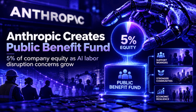 Anthropic 承诺将 5% 股权捐入公益基金,应对 AI 带来的就业冲击