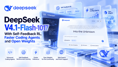 DeepSeek V4.1‑Flash‑1017:オープンウェイト、自己フィードバック型RL、新たなエージェント型コーディングスタック