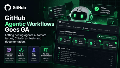 GitHub Agentic Workflows Go GA: Compile Natural‑Language Automation into Safe, Agent‑Powered Actions