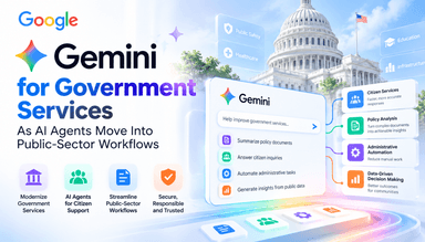 政府機関向けGoogle Gemini:公共部門の業務にエージェントが進出