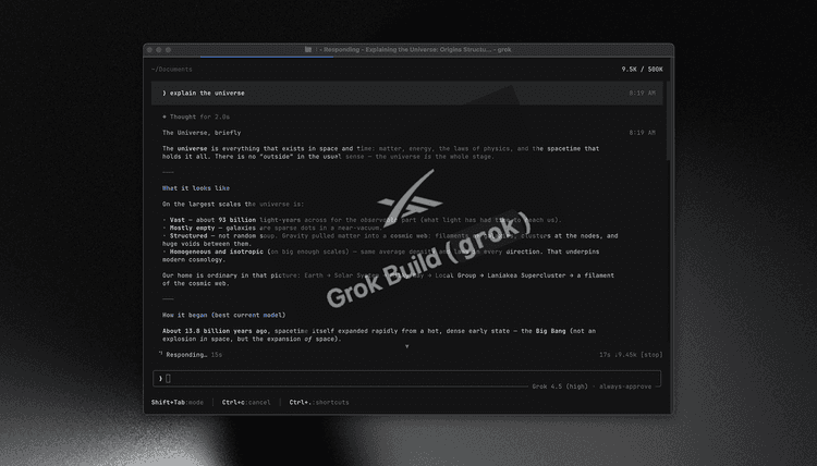 Grok Build: A Terminal-Native Agent Harness for Code-Aware Development, CI, and Editor Embeds