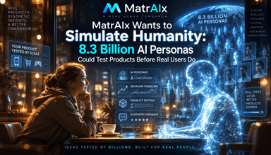MatrAIxの83億合成ペルソナが製品を人口規模のテストにかける