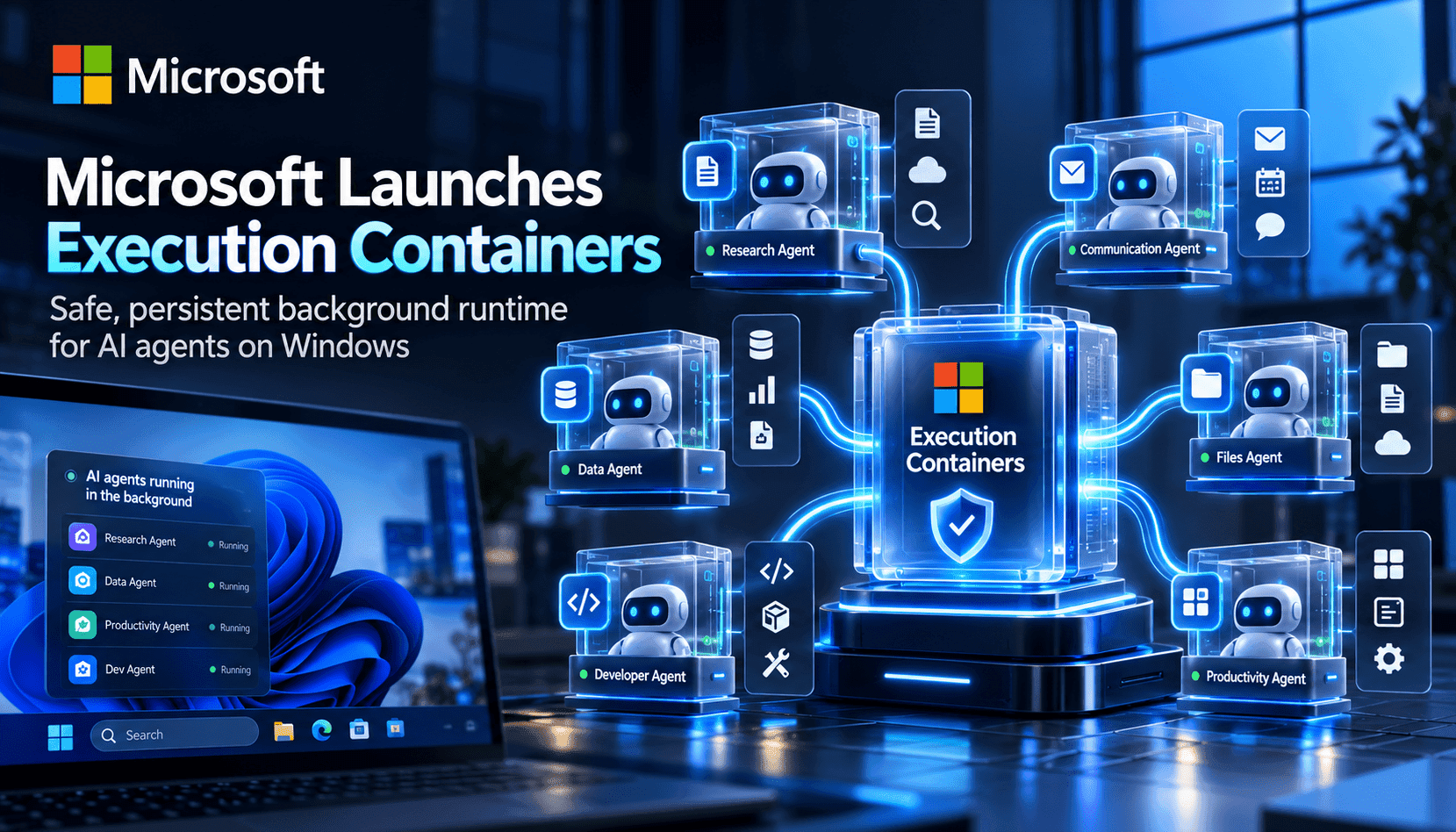 Microsoft Execution Containers: An OS-Level Foundation for Safe, Persistent AI Agents on Windows