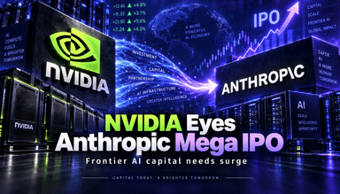 앤트로픽의 대규모 IPO에서 NVIDIA의 앵커 역할, 컴퓨트–자본–모델 플라이휠 강화