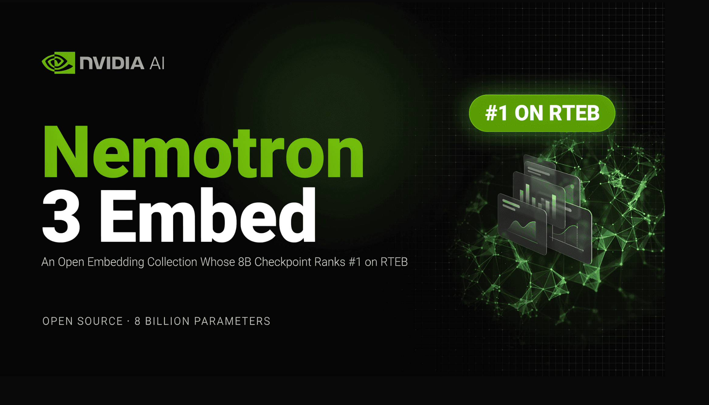 Nemotron 3 Embed: Open 1B/8B Retrieval Models for Agent Memory and Enterprise RAG