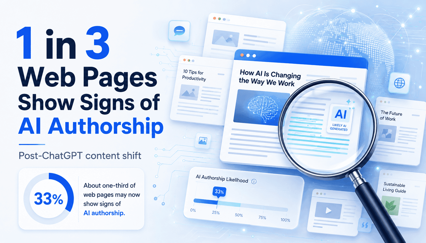 A Third of New Web Pages Look AI‑Written — What That Means for Search and Training Data