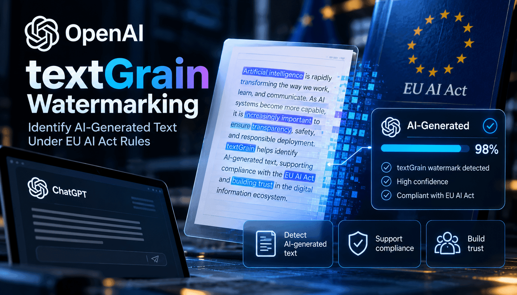 OpenAI’s textGrain: EU Text-Provenance, How It Works and What It Doesn’t Solve