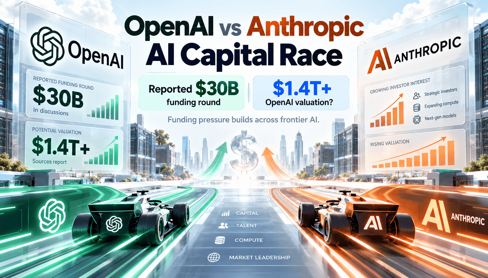 OpenAI vs Anthropic: Why a $30B Fundraising Sprint Is Fundamentally an Infrastructure Bet