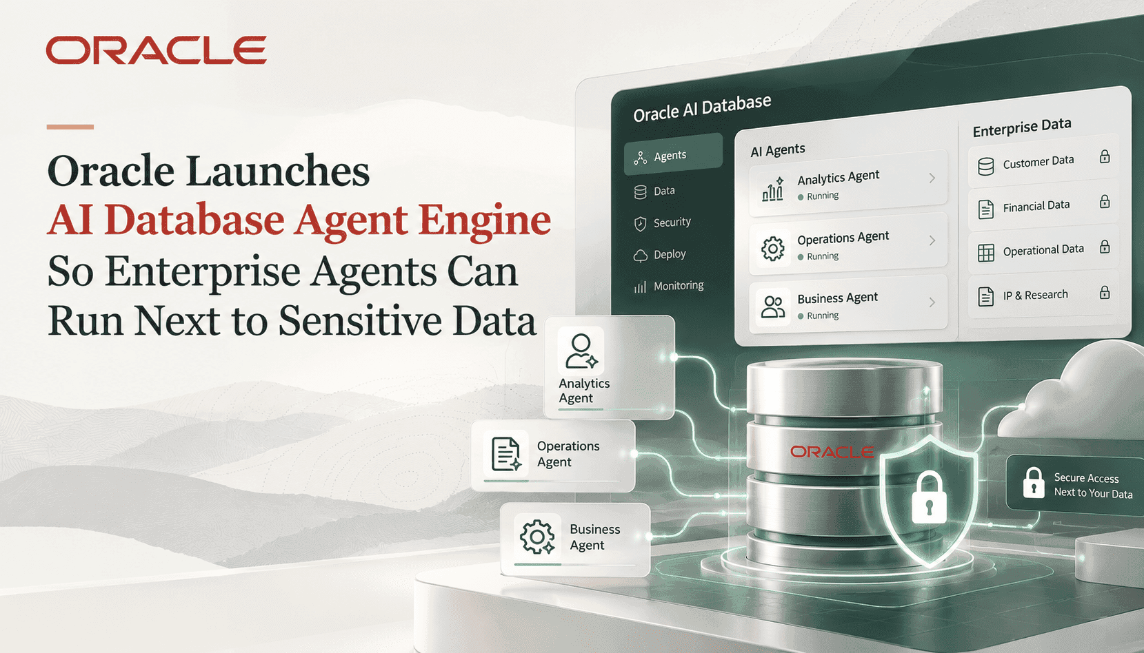 Oracle AI Database Agent Engine: Agenten direkt neben sensiblen Daten ausführen