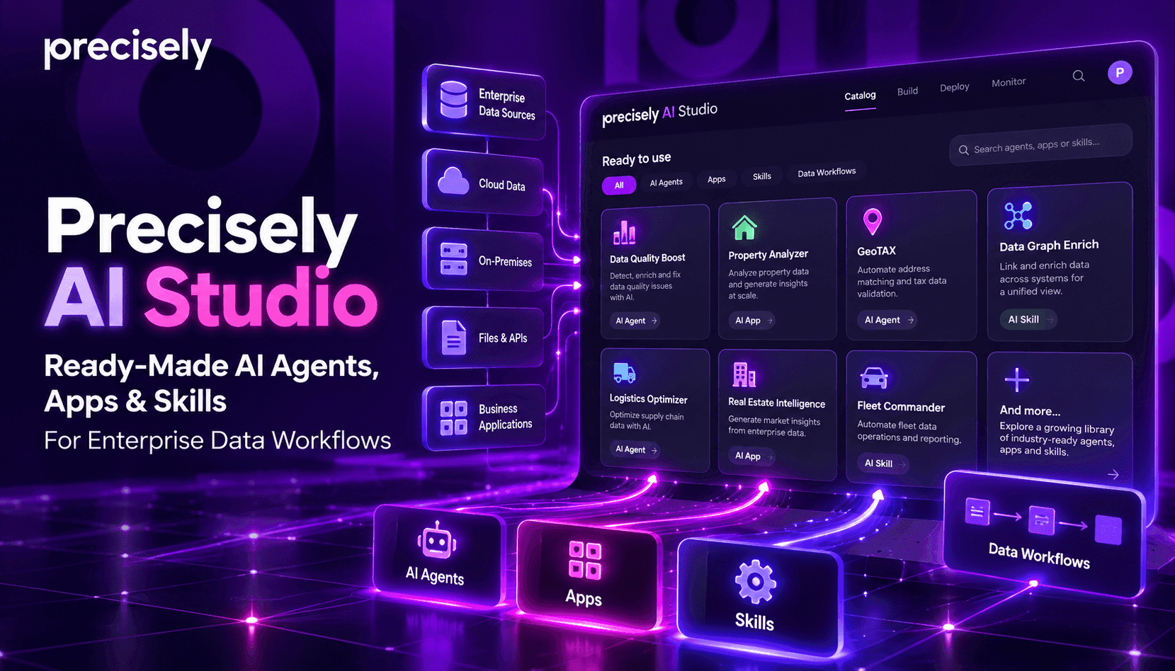 Precisely AI Studio: Ready-Made Agents and Workflows to Push Enterprise AI from Demo to Production