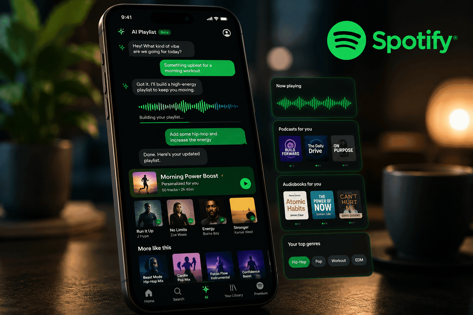 Spotify 全新對話式助理將發現轉化為雙向個人化體驗