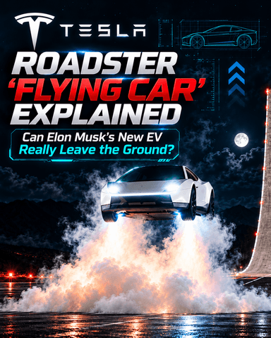 Tesla Roadsterの「空飛ぶ車」を解説:イーロン・マスクの新型EVは本当に飛べるのか?