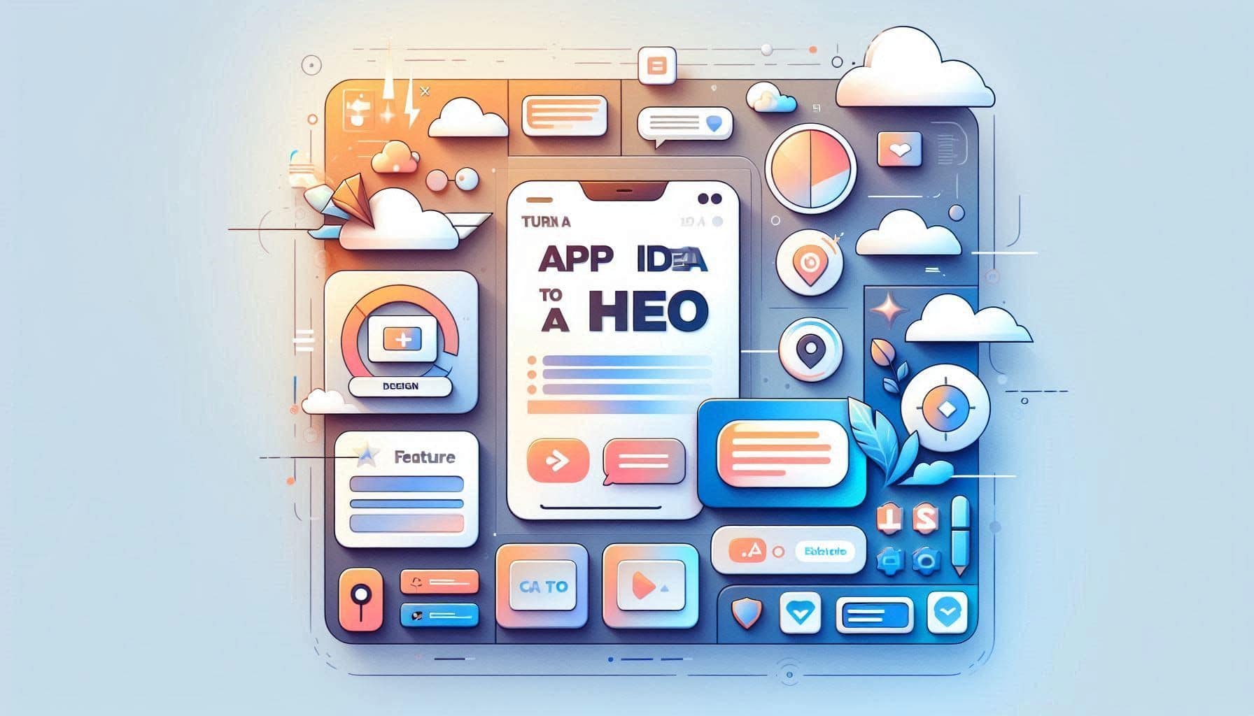 Turn an App Idea Into a Landing Page Hero Visual