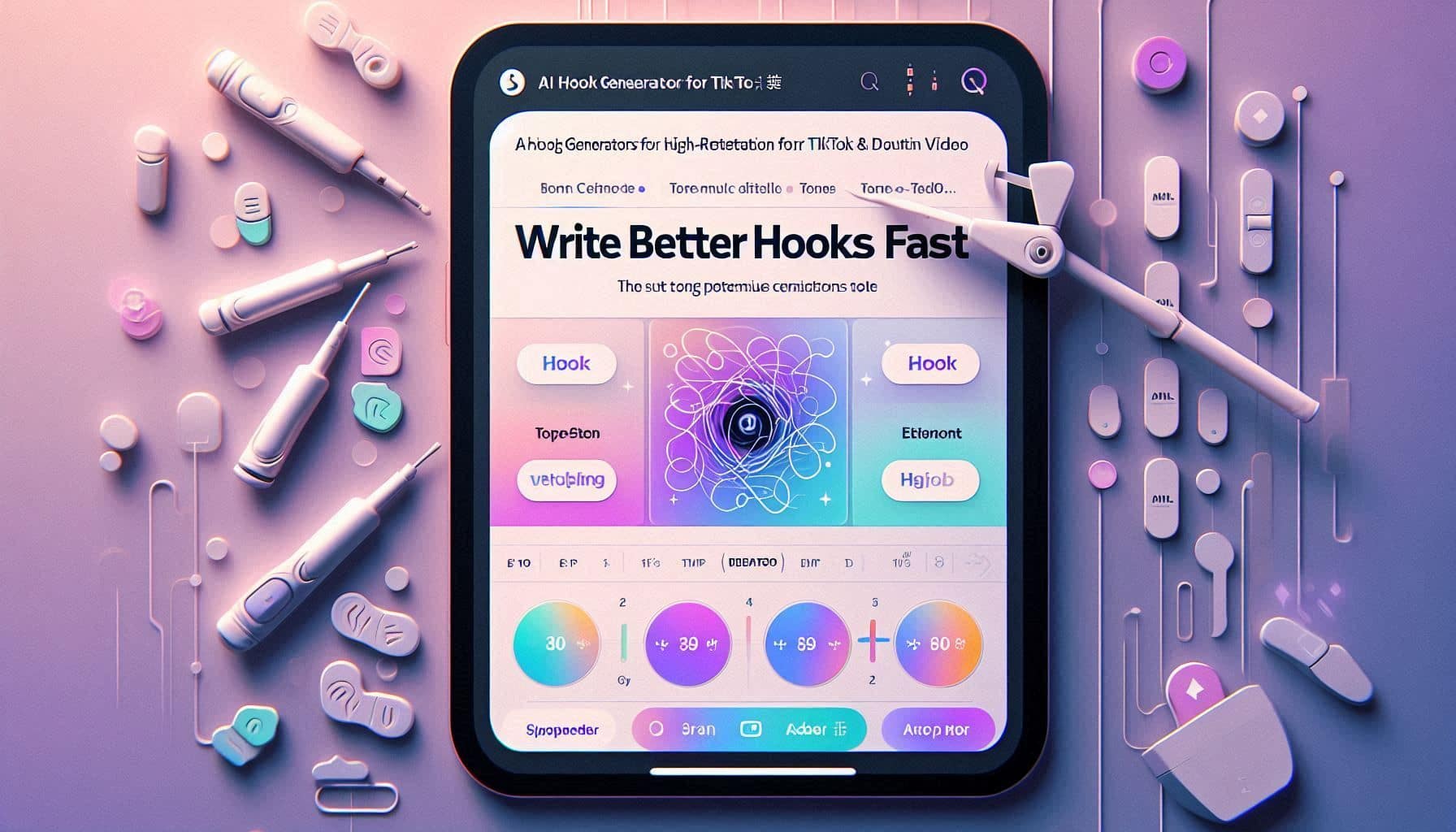 AI Hook Generator for High-Retention TikTok & Douyin Videos