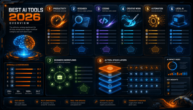 Best AI Tools to Watch for Productivity, Research and Creative Work in 2026