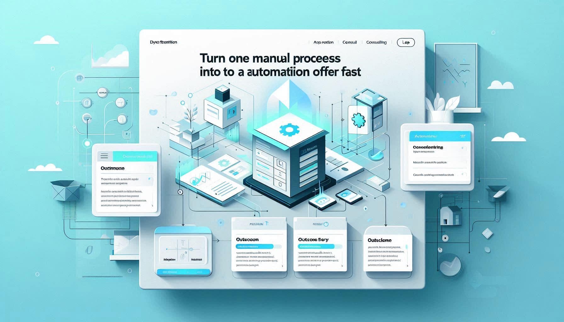 Turn One Manual Process Into a Simple Automation Offer Fast
