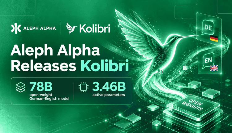 Aleph Alpha’s Kolibri: A 78.1B MoE Built for Long Contexts and Sovereign Deployment