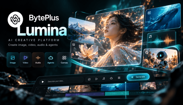 Lumina de Byteplus : suite créative d’IA pour la production d’images et de vidéos