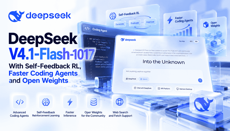 DeepSeek V4.1‑Flash‑1017: Open Weights, Self‑Feedback RL and a New Agentic Coding Stack