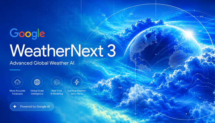 Google’s WeatherNext 3 Puts Hourly, Satellite-Driven Forecasting Into Search, Gemini, Maps and Cloud