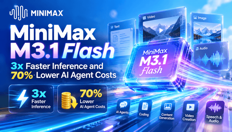 MiniMax M3.1 Flash: 3x Inference, 70% Lower Agent Costs — When to Use It