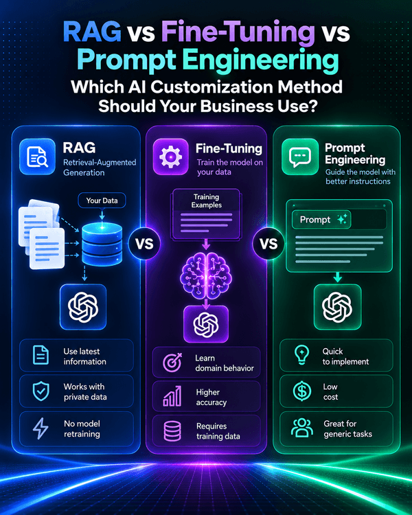 RAG vs. ajuste fino vs. ingeniería de prompts: una guía práctica para decidir en las empresas