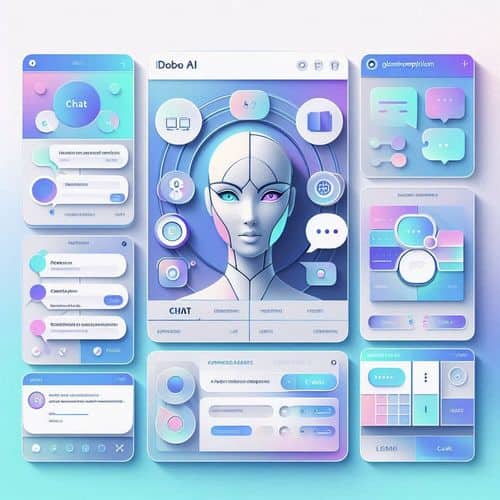 Doubao AI interface showing chat assistant, content generation, and multimodal AI tools.