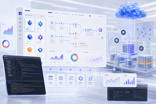 Alibaba Cloud console showing a Model Studio project deploying a Qwen endpoint with usage metrics, concurrency settings, API key management, and regional configuration across multiple global availability zones for production workloads.