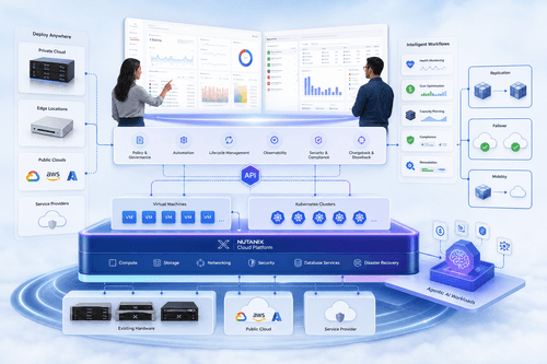 Nutanix Unified Cloud Platform for Agentic AI Kubernetes and Hybrid Multicloud
