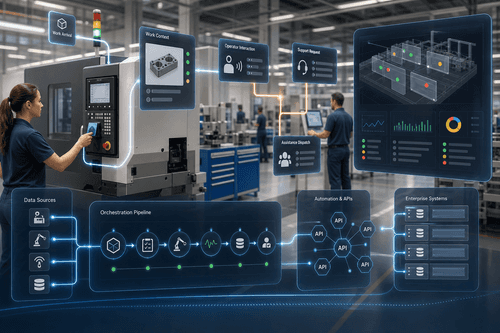 Harmoni Factory Orchestration: Real-Time Automation, Process Control and Observability