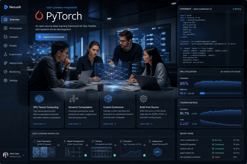 PyTorch: Open-Source Deep Learning Framework for GPU Tensor Computing