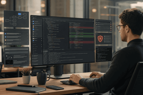 Agent loop where Sonnet 5 plans steps, calls browser and terminal tools, verifies outcomes, and returns structured results with token and effort tracking on the Claude Platform for predictable performance and cost.