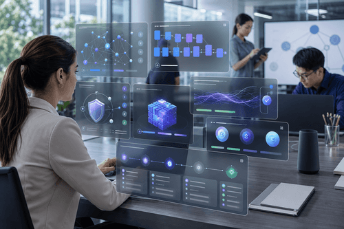 Diagrama de arquitectura lógica que muestra cómo los nodos de Sui interactúan con Seal para la privacidad de datos, Walrus para el almacenamiento y procesos de agentes que verifican pruebas antes de ejecutar transacciones de Move.
