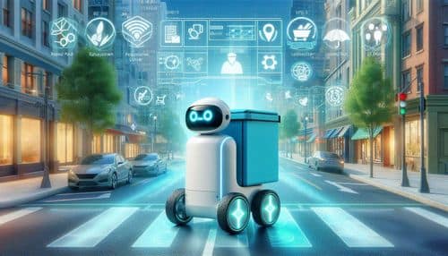 Serve Robotics:用于最后一公里物流的自动人行道配送机器人