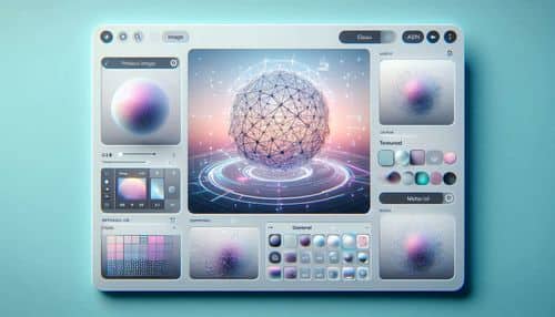 TRELLIS.2 interface showing image upload, AI-generated 3D model preview, textured mesh output, and GLB download workflow.