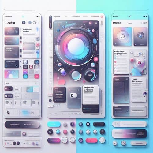Kittl interface showing AI-generated designs, typography tools, templates, and vector editing features.