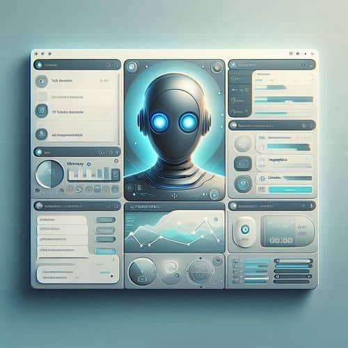 Interface do OpenClaw mostrando integração com plataformas de chat, dashboards de automação de tarefas e interações de memória persistente.