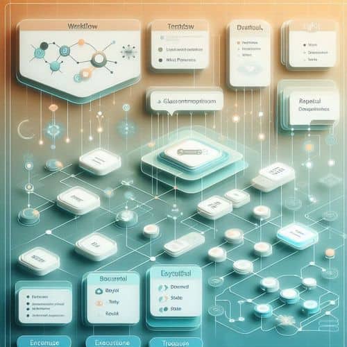 Temporal dashboard showing workflow execution, state persistence, and distributed task orchestration.