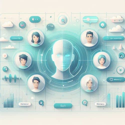 대화, 감정 상태 및 런타임 컨트롤을 보여주는 Inworld AI 캐릭터 엔진.