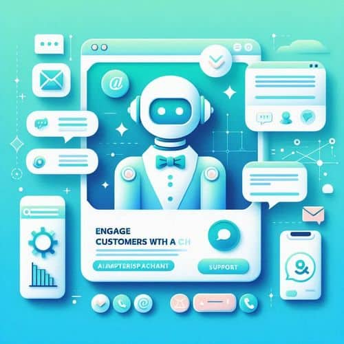 Tidio dashboard showing live chat interface, AI response suggestions, and unified message inbox.